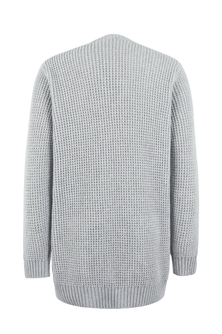Gemütliche Offene Strickjacke Für Damen