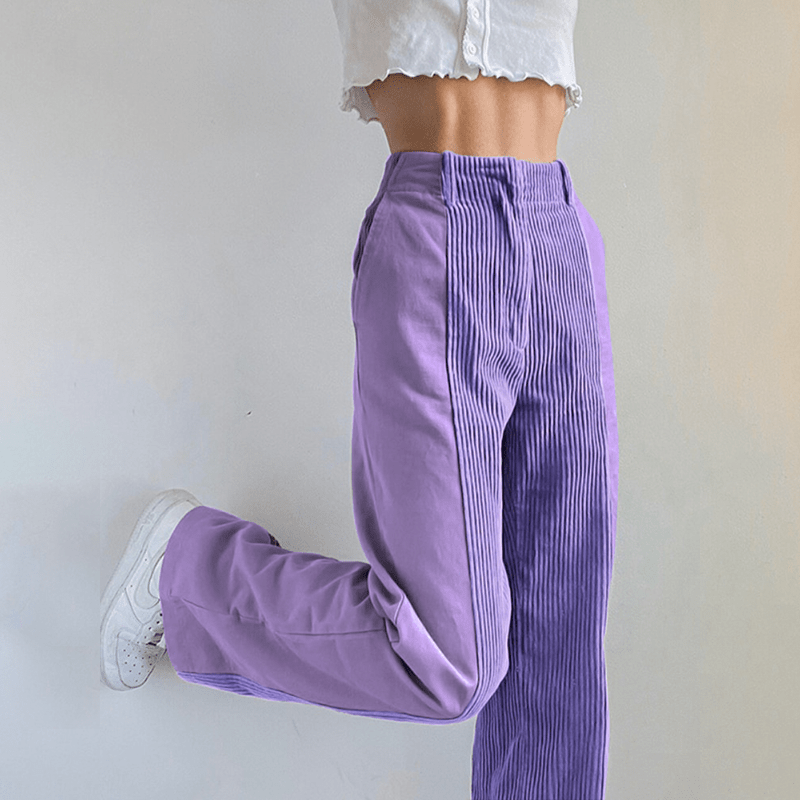Zeitlose Cordhose für Frauen mit Angenehmem Komfort