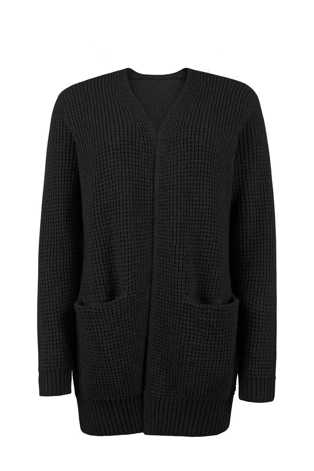 Gemütliche Offene Strickjacke Für Damen