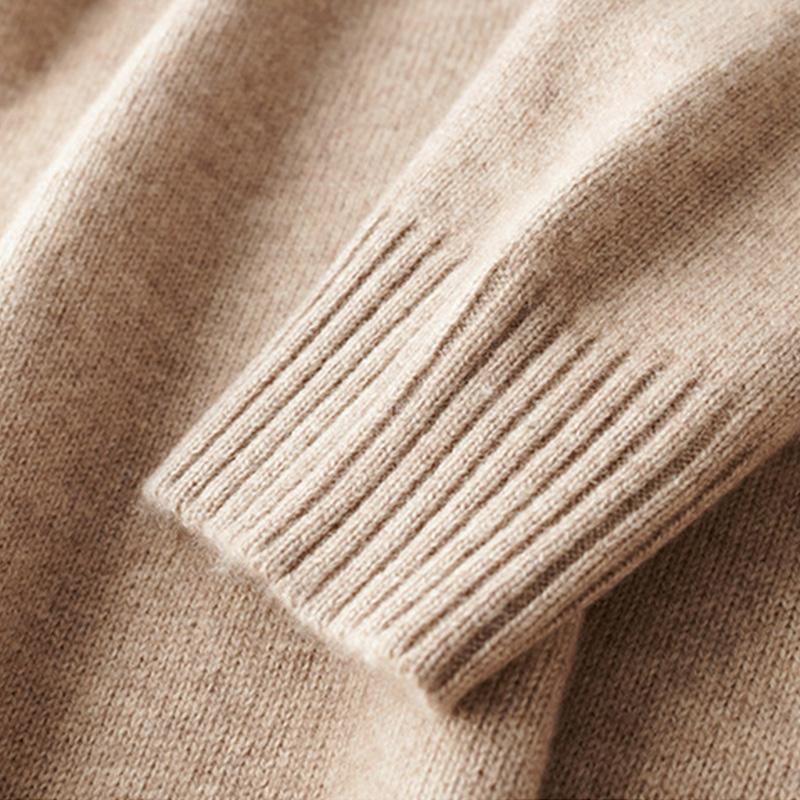Stylischer Zip Pullover Für Herren Winter