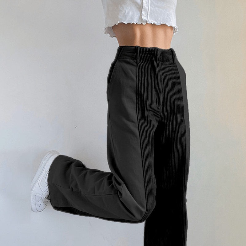 Zeitlose Cordhose für Frauen mit Angenehmem Komfort