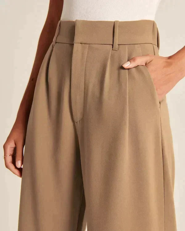Stilvolle Schlaghose mit Elegantem Schnitt für Frauen