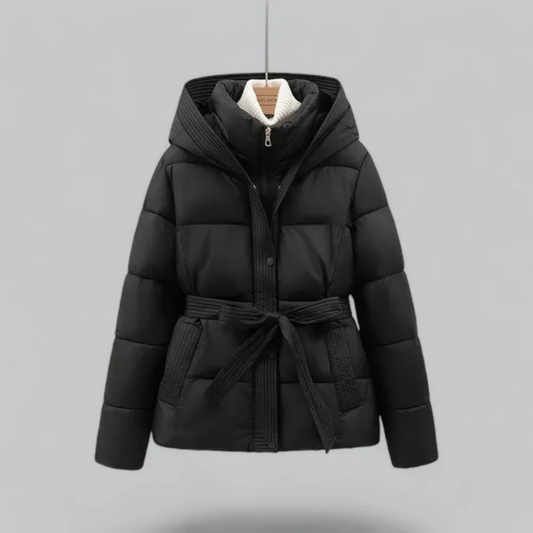 Klassische Gepolsterte Pufferjacke Für Outdoor Tragen Für Damen