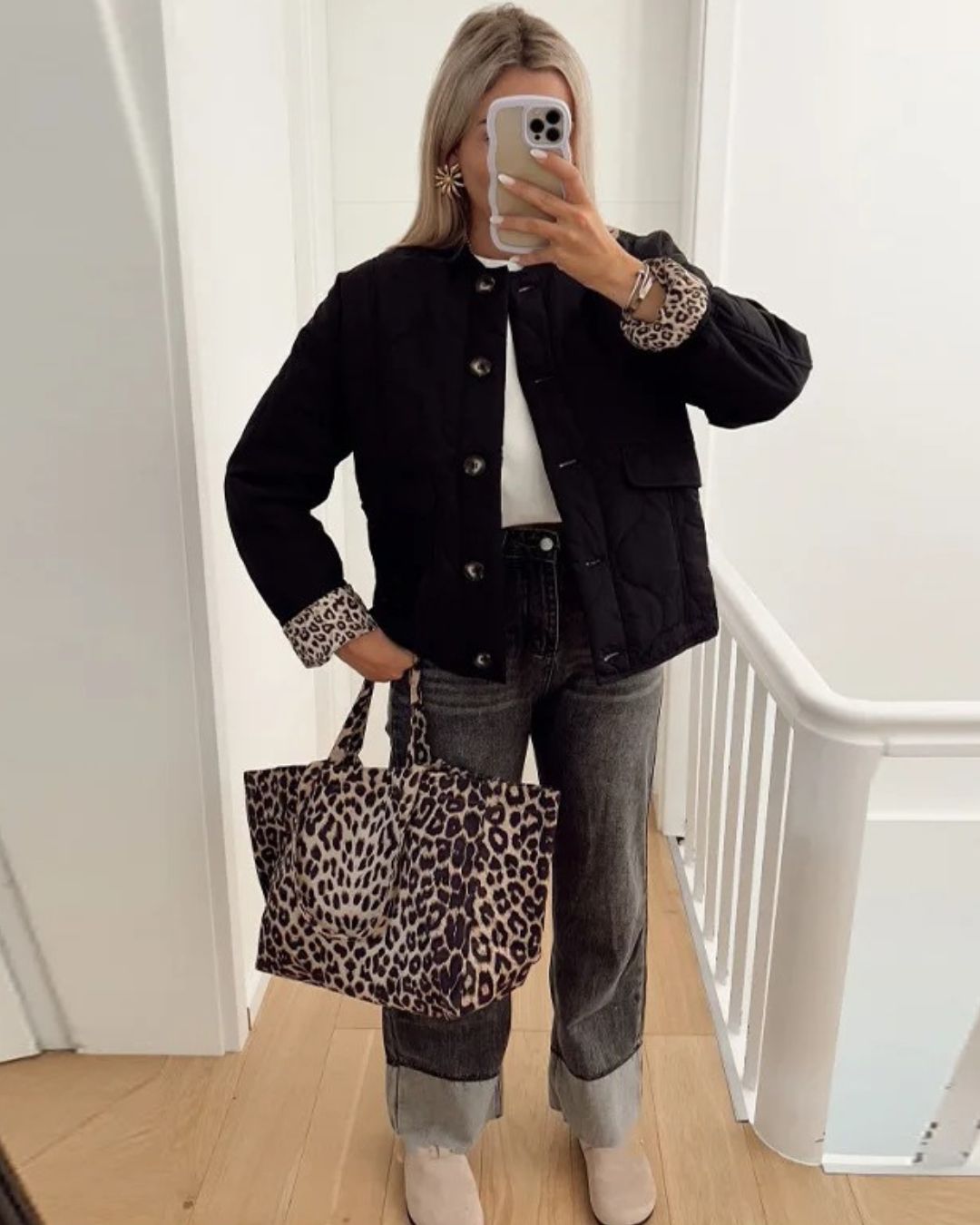 Gesteppte Kurzjacke Mit Schickem Streetstyle Damen