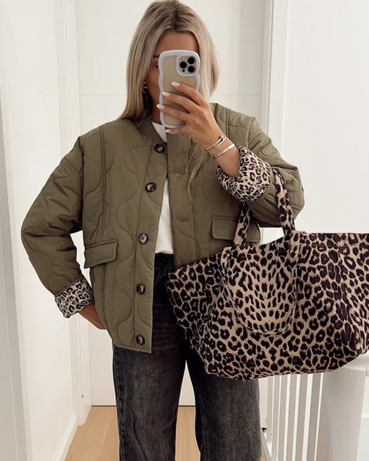 Gesteppte Kurzjacke Mit Schickem Streetstyle Damen