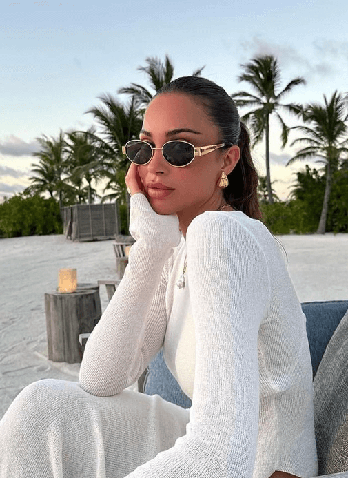 Schicke Sonnenbrille mit UV400-Schutz für Frauen