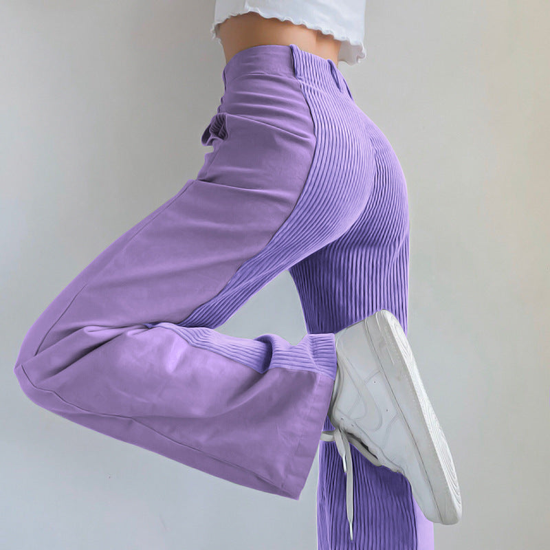 Zeitlose Cordhose für Frauen mit Angenehmem Komfort
