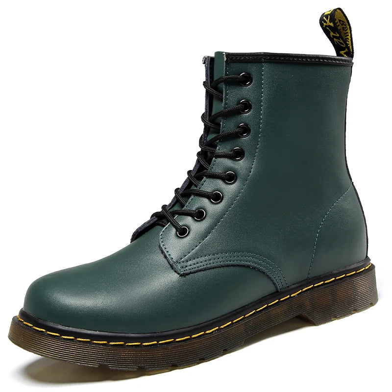 Schnürstiefel Klassischer Knöchel Stil Herren Winter