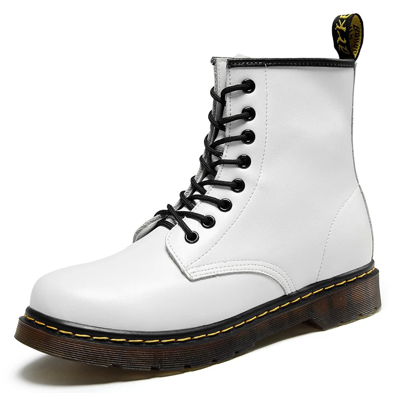 Schnürstiefel Klassischer Knöchel Stil Herren Winter