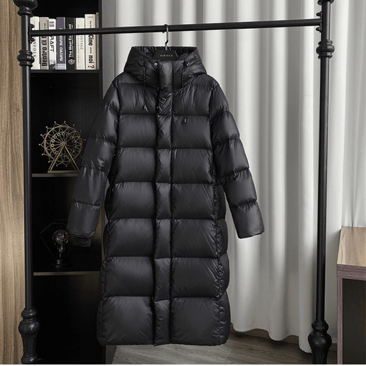 Warme Lange Steppjacke Ideal für Winter Damen