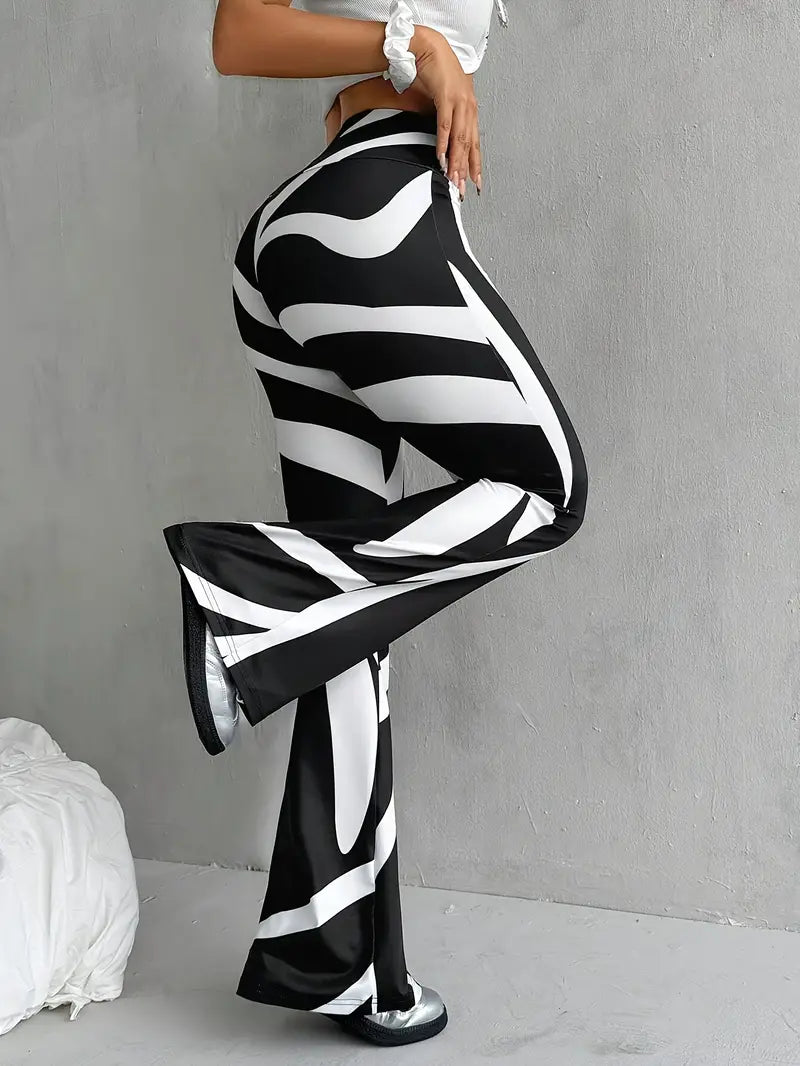 Formende High-Waist-Stretchhose für Frauen