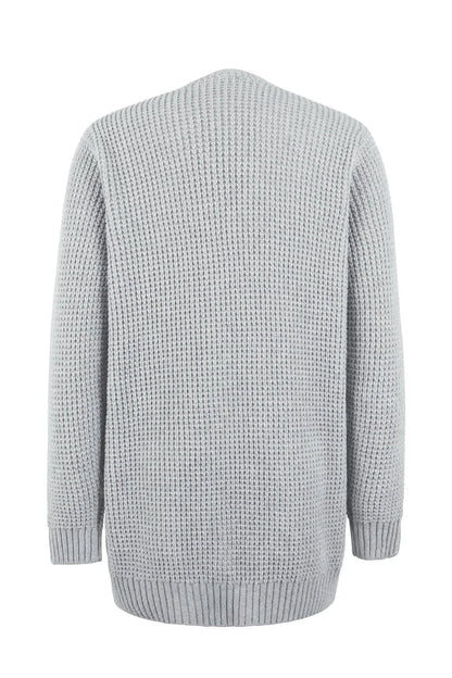 Gemütliche Offene Strickjacke Für Damen