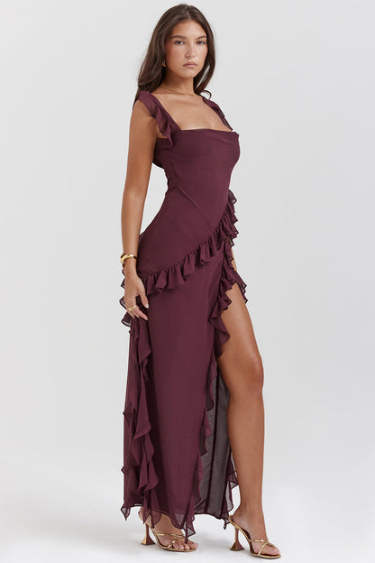 Schönes bequemes Kleid mit entspannter Silhouette für Damen
