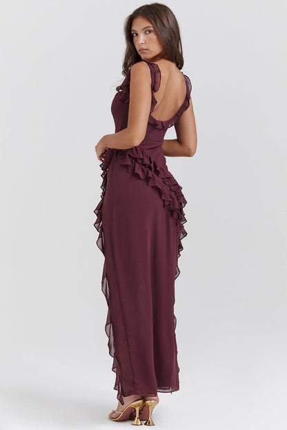 Schönes bequemes Kleid mit entspannter Silhouette für Damen