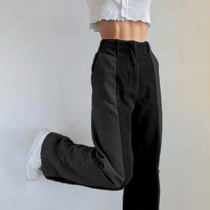 Zeitlose Cordhose für Frauen mit Angenehmem Komfort