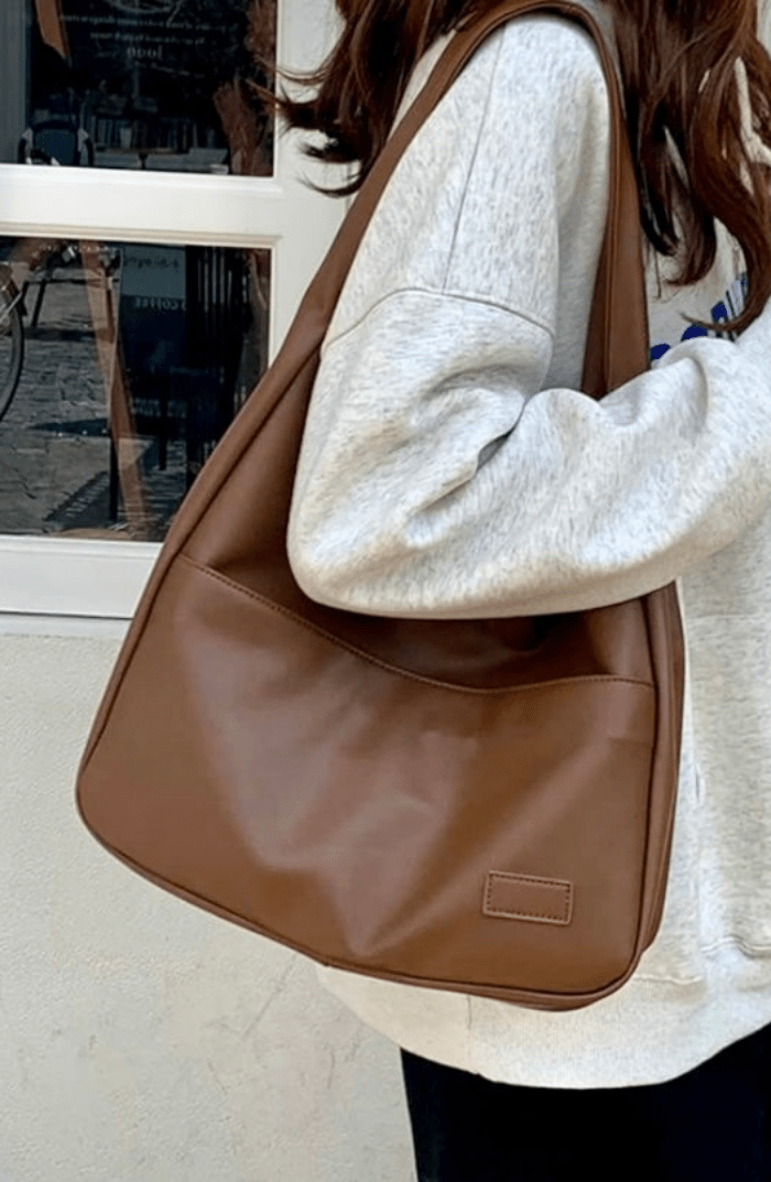 Retro-Schultertasche mit Moderner Funktionalität für Frauen