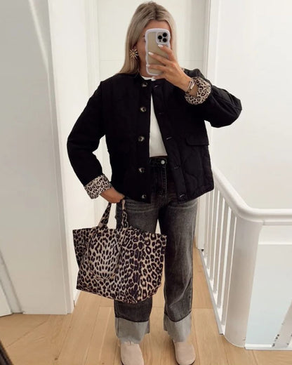 Gesteppte Kurzjacke Mit Schickem Streetstyle Damen