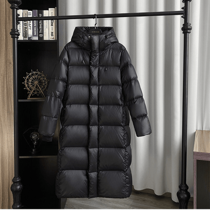 Warme Lange Steppjacke Ideal für Winter Damen