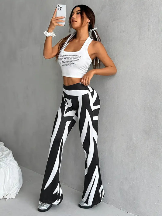 Formende High-Waist-Stretchhose für Frauen