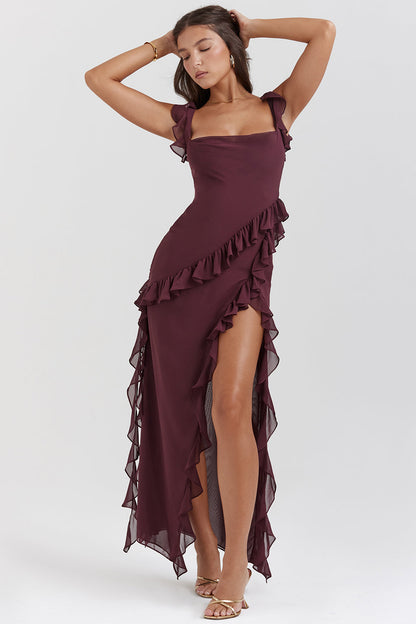 Schönes bequemes Kleid mit entspannter Silhouette für Damen